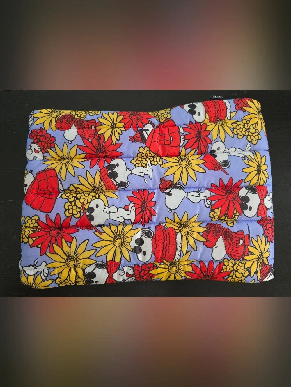 NWOT BAGGU x Peanuts Laptop Sleeve 13